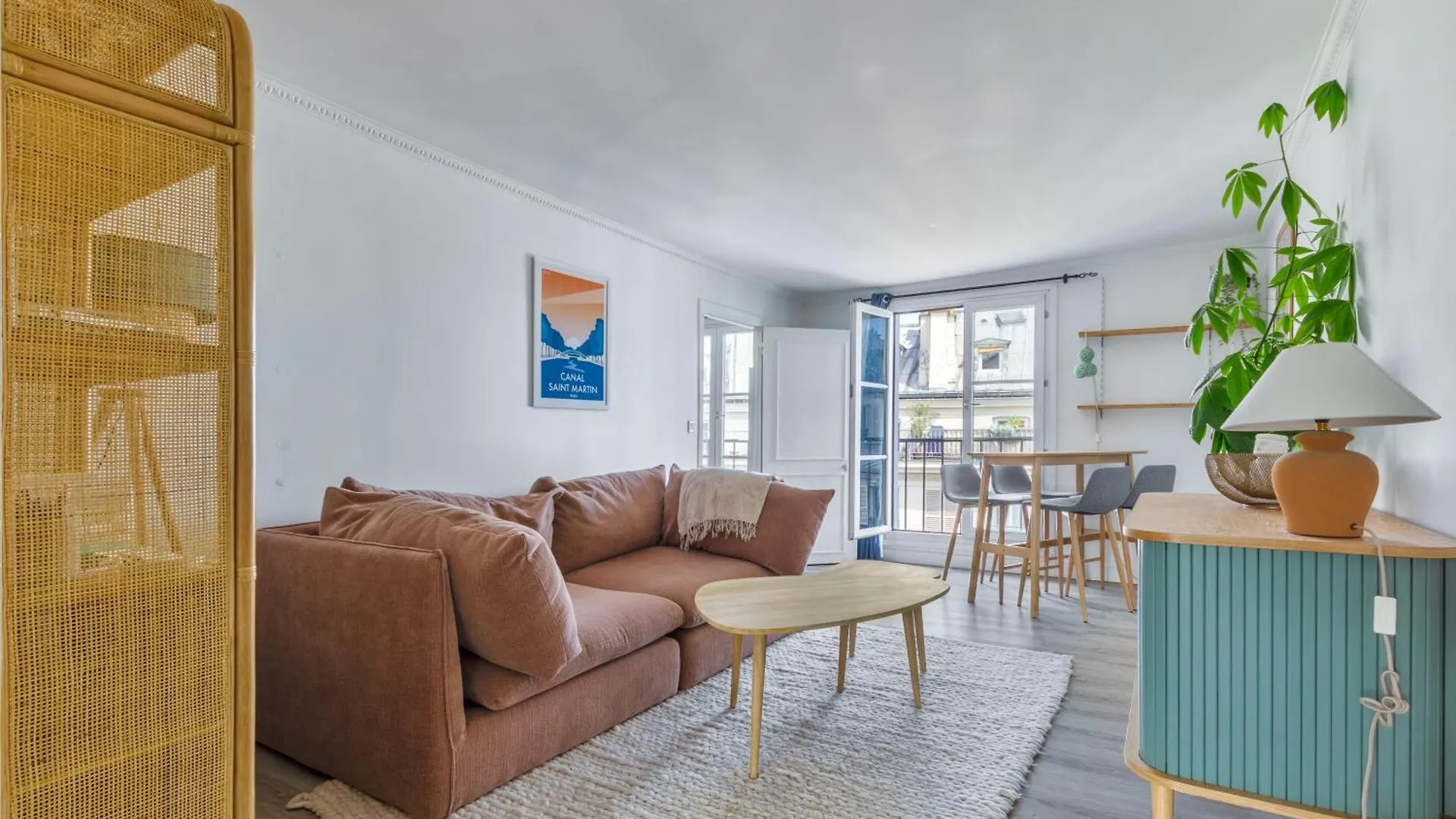Apartment Faubourg St Martin - Canal Saint Martin Chaleureux Paris